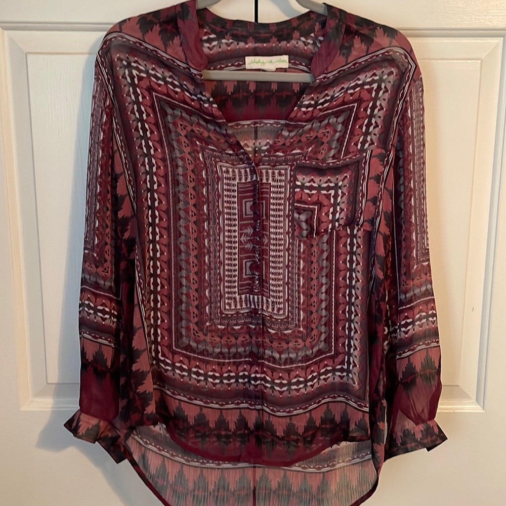 Urban Outfitters Western Blouse
